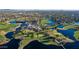 Aerial view of the Ocotillo Golf Resort community at 1322 W Indigo Dr, Chandler, AZ 85248