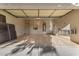 Spacious garage with built-in storage cabinets at 1322 W Indigo Dr, Chandler, AZ 85248