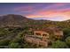 Custom home with a large pool and mountain views at 42383 N 111Th Pl, Scottsdale, AZ 85262