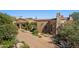 Long private driveway leading to a beautiful home at 42383 N 111Th Pl, Scottsdale, AZ 85262