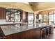 Modern kitchen with large island and stainless steel appliances at 42383 N 111Th Pl, Scottsdale, AZ 85262
