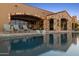 Inviting pool with a view of the house at 42383 N 111Th Pl, Scottsdale, AZ 85262