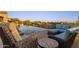 Luxury pool and patio furniture at 42383 N 111Th Pl, Scottsdale, AZ 85262