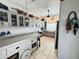 Updated kitchen featuring an island and stainless steel appliances at 20 E Aero Rd, Mesa, AZ 85205