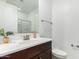 Bathroom with single vanity, toilet, and shower at 4512 W Suncup Dr, San Tan Valley, AZ 85144