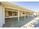 Covered patio with ceiling fan and backyard access at 6841 N 15Th Pl, Phoenix, AZ 85014