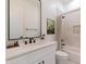 Clean and modern bathroom with a shower, vanity, and stylish fixtures at 4550 N 192Nd Dr, Litchfield Park, AZ 85340