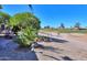 Landscaped backyard with golf course view at 2414 E Antigua Dr, Casa Grande, AZ 85194