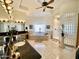Luxurious bathroom with a large soaking tub and walk-in shower at 2222 N Val Vista Dr # 3, Mesa, AZ 85213