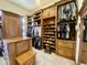 Large walk-in closet with ample shelving and hanging space at 2222 N Val Vista Dr # 3, Mesa, AZ 85213