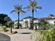 Stunning Spanish-style home with a large driveway and mature landscaping at 2222 N Val Vista Dr # 3, Mesa, AZ 85213