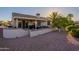 Covered patio with built-in BBQ in the backyard at 15314 W Pantano Dr, Surprise, AZ 85374