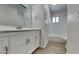 Bathroom with white vanity and bathtub at 887 W Shannon St, Chandler, AZ 85225