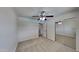 Spacious bedroom with ceiling fan and mirrored closet at 887 W Shannon St, Chandler, AZ 85225