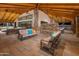 Relaxing outdoor lounge area with fire pit and comfortable seating at 24741 N 175Th Dr, Surprise, AZ 85387