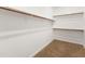 Spacious walk-in closet with shelving at 24741 N 175Th Dr, Surprise, AZ 85387