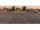 Gated community entrance to Heritage with stone signage at 24741 N 175Th Dr, Surprise, AZ 85387
