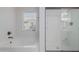 Clean bathroom with soaking tub and separate shower at 955 S Henry Ln, Gilbert, AZ 85296