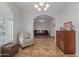 View of living room from the dining area at 955 S Henry Ln, Gilbert, AZ 85296