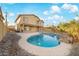 Two-story home with a refreshing pool and backyard at 16800 W Mesquite Dr, Goodyear, AZ 85338