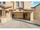 Two-car garage with extra storage space at 16800 W Mesquite Dr, Goodyear, AZ 85338