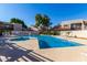 Relaxing community pool and spa area with plenty of seating at 520 N Stapley Dr # 193, Mesa, AZ 85203