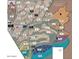 Map of Mountain Preserve community, showing various amenities and areas at 10646 E Butherus Dr, Scottsdale, AZ 85255
