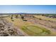 Aerial view of a green at 1804 S Pecos Dr, Casa Grande, AZ 85194