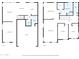 Two-story home floor plan including living room, kitchen, and bedrooms at 10468 W Palm Ln, Avondale, AZ 85392
