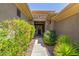 Inviting entryway with stone accents and lush landscaping at 41619 N River Bend Rd, Anthem, AZ 85086