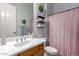Clean bathroom with shower, toilet and vanity at 41619 N River Bend Rd, Anthem, AZ 85086