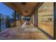 Covered patio with access to the kitchen and pool area at 24005 N 45Th Dr, Glendale, AZ 85310