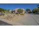 Landscaped front yard with desert landscaping and a long driveway at 24005 N 45Th Dr, Glendale, AZ 85310