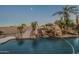 Stunning pool and spa with a waterfall and slide at 24005 N 45Th Dr, Glendale, AZ 85310