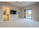 Bedroom with access to bathroom and outdoor patio at 24005 N 45Th Dr, Glendale, AZ 85310