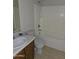 Clean bathroom with a shower/tub combo and tile floors at 5020 S 25Th Ave, Phoenix, AZ 85041