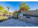 Outdoor kitchen with built-in grill and stone countertops at 4539 N 65Th St, Scottsdale, AZ 85251