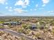 Aerial view of single-story home with desert landscaping at 25210 N 90Th Way, Scottsdale, AZ 85255