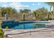 Relaxing kidney-shaped pool with tiled accents at 25210 N 90Th Way, Scottsdale, AZ 85255