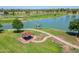 Lakeside gazebo with a walking path nearby at 2164 S Catarina --, Mesa, AZ 85202