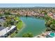 Aerial view of lakefront community at 2164 S Catarina --, Mesa, AZ 85202
