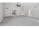 Spacious living room with ceiling fan and neutral decor at 2164 S Catarina --, Mesa, AZ 85202