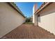 Gravel side yard between house and neighbor at 2164 S Catarina --, Mesa, AZ 85202