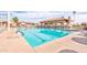 Inviting community pool with lounge chairs at 1449 Leisure World --, Mesa, AZ 85206