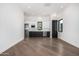 Modern kitchenette with stainless steel appliances and dark cabinetry at 1480 E Raven Ct, Gilbert, AZ 85297