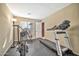 Home gym with treadmill and rowing machine at 6782 W Firebird Dr, Glendale, AZ 85308