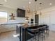 Contemporary kitchen featuring a large island and modern finishes at 37200 N Cave Creek Rd # 1002, Scottsdale, AZ 85262
