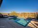 Luxury backyard pool with spa and mountain views at 37200 N Cave Creek Rd # 1002, Scottsdale, AZ 85262