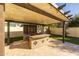 Enjoy outdoor cooking in this impressive kitchen at 10331 E Starion Ave, Mesa, AZ 85212