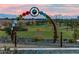 Disc golf course with unique entrance feature at 9645 E Theia Dr, Mesa, AZ 85212
